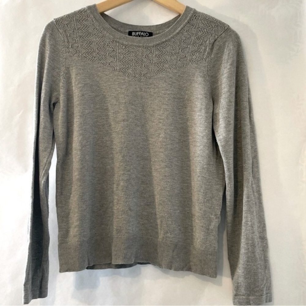Buffalo wool sweater